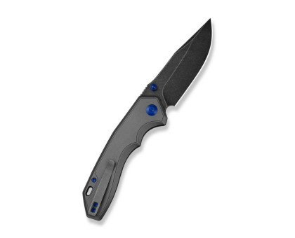 Ніж складаний туристичний Civivi Elite Brova CPM S35VN, сірий (Aluminum, 8.7 см) 