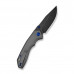 Ніж складаний туристичний Civivi Elite Brova CPM S35VN, сірий (Aluminum, 8.7 см) 