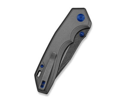 Ніж складаний туристичний Civivi Elite Brova CPM S35VN, сірий (Aluminum, 8.7 см) 