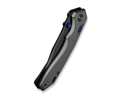 Ніж складаний туристичний Civivi Elite Brova CPM S35VN, сірий (Aluminum, 8.7 см) 
