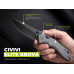 Ніж складаний туристичний Civivi Elite Brova CPM S35VN, сірий (Aluminum, 8.7 см) 