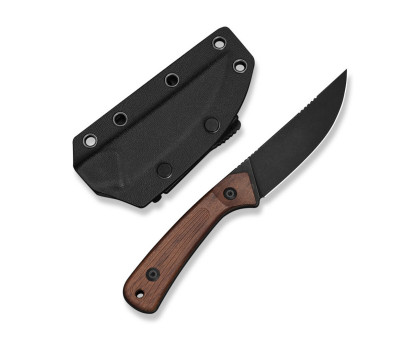 Ніж фіксований туристичний Civivi Carveth C25040-3 Guibourtia Wood
