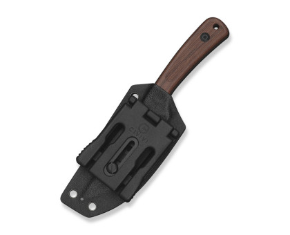 Ніж фіксований туристичний Civivi Carveth C25040-3 Guibourtia Wood