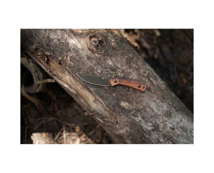 Ніж фіксований туристичний Civivi Carveth C25040-3 Guibourtia Wood