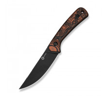 Ніж фіксований Civivi Carveth AEB-L / G10 Orange/Black