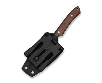 Ніж фіксований EDC CIVIVI High Grass Field Knife (7.4 см) 14C28N / Wood дерево з чохлом