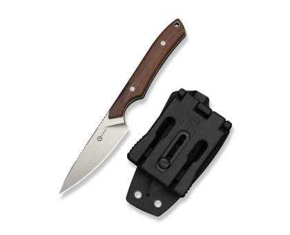 Ніж фіксований EDC CIVIVI High Grass Field Knife (7.4 см) 14C28N / Wood дерево з чохлом