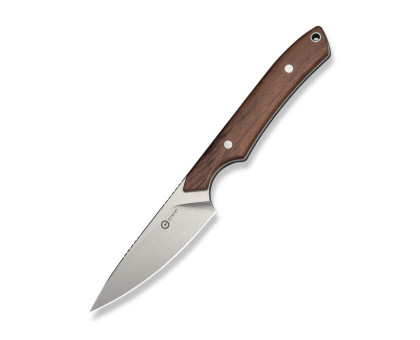 Ніж фіксований EDC CIVIVI High Grass Field Knife (7.4 см) 14C28N / Wood дерево з чохлом