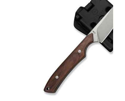 Ніж фіксований EDC CIVIVI High Grass Field Knife (7.4 см) 14C28N / Wood дерево з чохлом