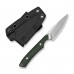 Ніж фіксований EDC CIVIVI High Grass Field Knife (7,4 см) 14C28N / Micarta зелений з чохлом