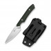 Ніж фіксований EDC CIVIVI High Grass Field Knife (7,4 см) 14C28N / Micarta зелений з чохлом