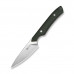 Ніж фіксований EDC CIVIVI High Grass Field Knife (7,4 см) 14C28N / Micarta зелений з чохлом
