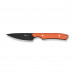 Ніж фіксований EDC Civivi High Grass Field Knife (7.4 см) 14C28N / G10 помаранчевий з чохлом