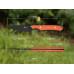 Ніж фіксований EDC Civivi High Grass Field Knife (7.4 см) 14C28N / G10 помаранчевий з чохлом