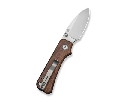 Ніж складаний кишеньковий Civivi Baby Banter Slip Joint (6 см) Nitro-V / Wood