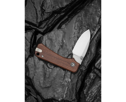 Ніж складаний кишеньковий Civivi Baby Banter Slip Joint (6 см) Nitro-V / Wood