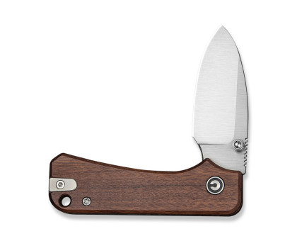 Ніж складаний кишеньковий Civivi Baby Banter Slip Joint (6 см) Nitro-V / Wood