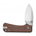 Ніж складаний кишеньковий Civivi Baby Banter Slip Joint (6 см) Nitro-V / Wood