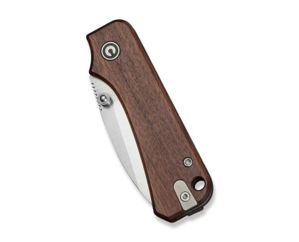 Ніж складаний кишеньковий Civivi Baby Banter Slip Joint (6 см) Nitro-V / Wood