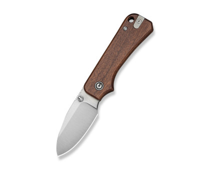 Ніж складаний кишеньковий Civivi Baby Banter Slip Joint (6 см) Nitro-V / Wood