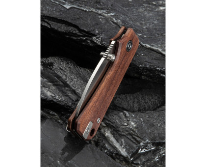 Ніж складаний кишеньковий Civivi Baby Banter Slip Joint (6 см) Nitro-V / Wood