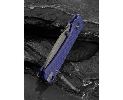 Ніж складаний EDC Civivi Baby Banter Slip Joint (6 см) Nitro-V / G10 синій