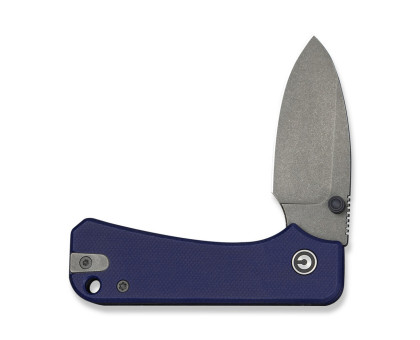 Ніж складаний EDC Civivi Baby Banter Slip Joint (6 см) Nitro-V / G10 синій