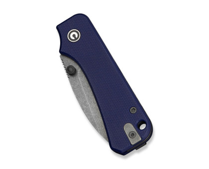 Ніж складаний EDC Civivi Baby Banter Slip Joint (6 см) Nitro-V / G10 синій