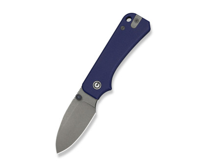 Ніж складаний EDC Civivi Baby Banter Slip Joint (6 см) Nitro-V / G10 синій