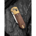 Ніж складаний кишеньковий Civivi Yonder Clip Point (7.3 см) 14C28N / Wood and Brass