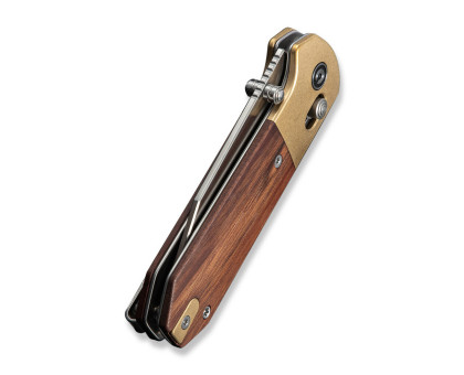 Ніж складаний кишеньковий Civivi Yonder Clip Point (7.3 см) 14C28N / Wood and Brass