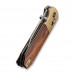 Ніж складаний кишеньковий Civivi Yonder Clip Point (7.3 см) 14C28N / Wood and Brass