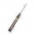Ніж складаний кишеньковий Civivi Yonder Clip Point (7.3 см) 14C28N / Wood and Brass
