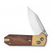 Ніж складаний кишеньковий Civivi Yonder Clip Point (7.3 см) 14C28N / Wood and Brass