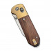 Ніж складаний кишеньковий Civivi Yonder Clip Point (7.3 см) 14C28N / Wood and Brass