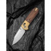 Ніж складаний кишеньковий Civivi Yonder Clip Point (7.3 см) 14C28N / Wood and Brass