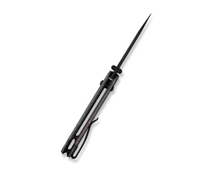 Ніж складаний кишеньковий Civivi Elementum (Crossbar Lock), (7.51 см) CPM S35VN / Nebula FatCarbon Fiber чорний/червоний/синій/білий