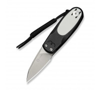 Ніж складаний Civivi Purr, (4.65 см) Nitro-V / G10 чорний/білий