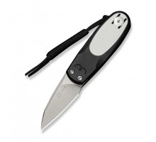 Ніж складаний Civivi Purr, (4.65 см) Nitro-V / G10 чорний/білий