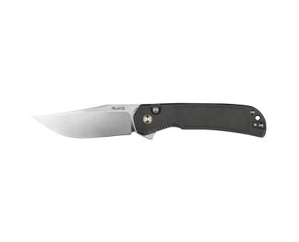 Ніж складаний туристичний Ruike P192-AK (9.1 см) 14C28N / алюмінієвий сплав 6063, сірий