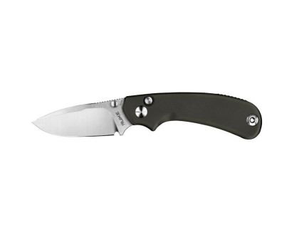 Ніж складаний Ruike P736-AK (7.5 см) 14C28N / алюміній, сірий