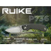 Ніж складаний Ruike P736-AK (7.5 см) 14C28N / алюміній, сірий