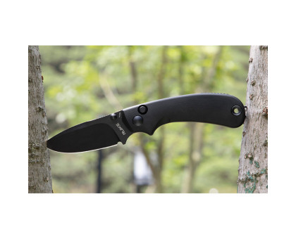 Ніж складаний Ruike P736-AB (7.5 см) 14C28N / алюміній, чорний