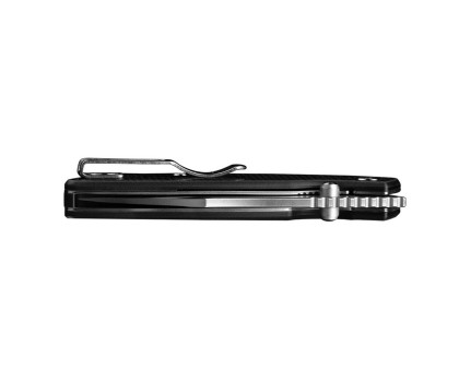 Ніж складаний туристичний Ruike P746-CB (8 см) 14C28N / G10 чорний
