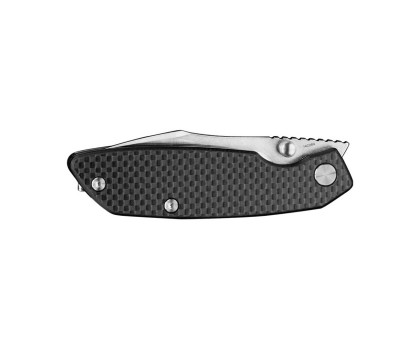 Ніж складаний туристичний Ruike P746-CB (8 см) 14C28N / G10 чорний