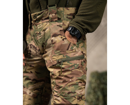 Зимовий тактичний напівкомбінезон Nord Storm Multicam G-LOFT