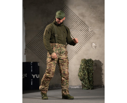 Зимовий тактичний напівкомбінезон Nord Storm Multicam G-LOFT