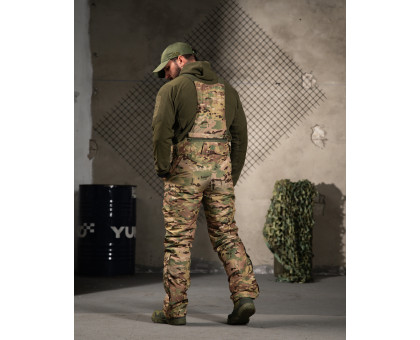 Зимовий тактичний напівкомбінезон Nord Storm Multicam G-LOFT