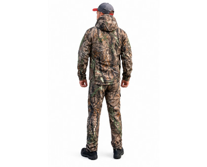 Костюм демісезонний Softshell Gwild Зелений ліс (куртка + штани, фліс)