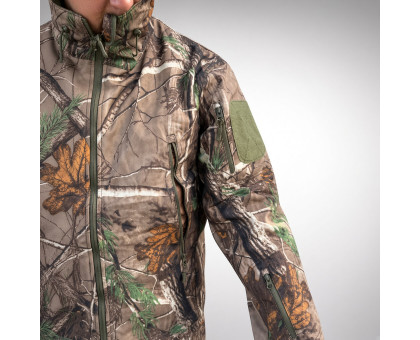 Костюм демісезонний Softshell Gwild Зелений ліс (куртка + штани, фліс)
